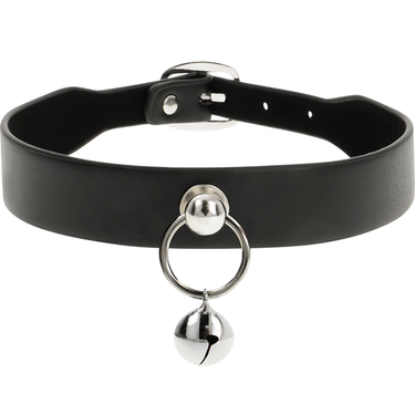 Collana fetish in pelle vegana regolabile, accessorio elegante